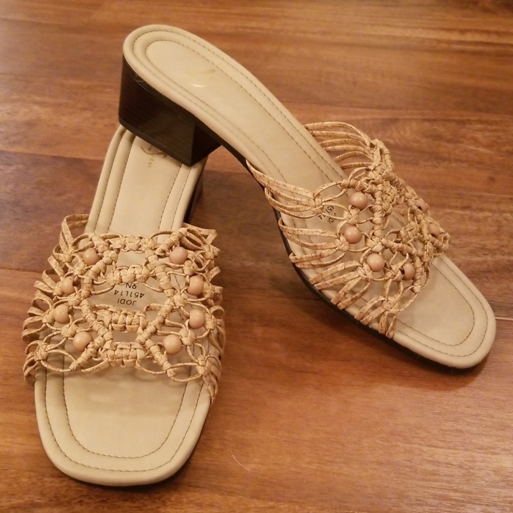 Life Stride Jodi Natural Bobber sandals - 9N